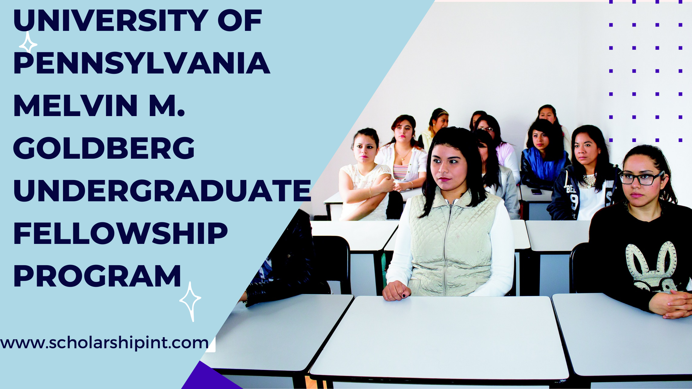 University of Pennsylvania Melvin M. Goldberg Undergraduate Fellowship Program